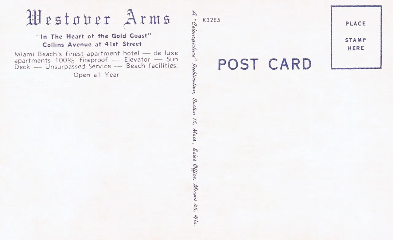 Westover Arms Hotel, Miami Beach: Miami Beach - Westover Arms Hotel 02